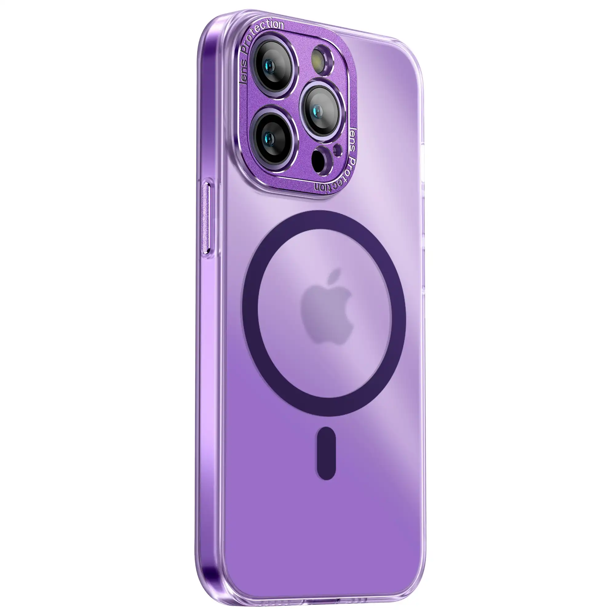 Premium MagSafe Phone Case For iPhone 14 Pro Max Shockproof Magnetic Case - Purple