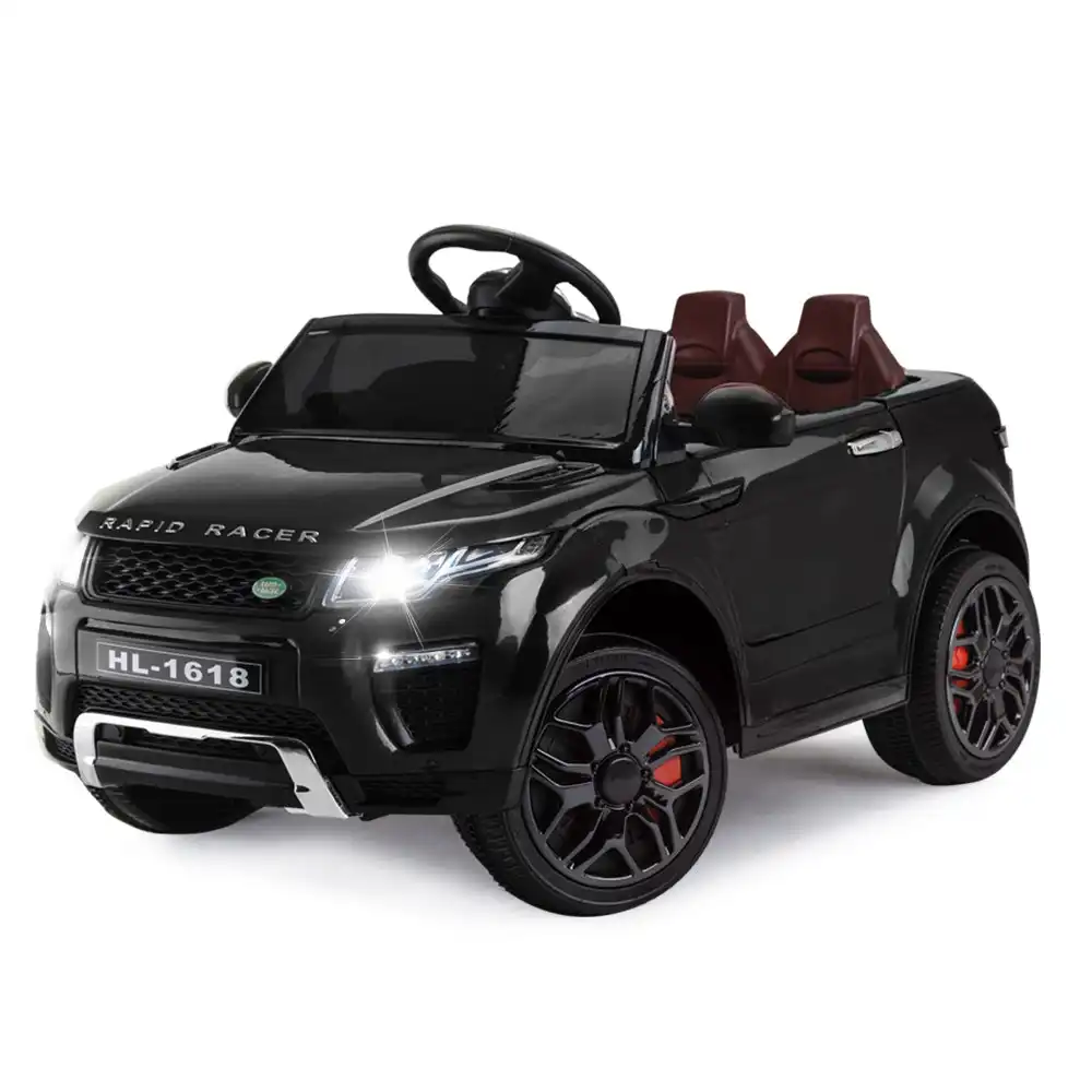 Rovo Kids Ride-On Car Electric Battery Childrens Toy Powered w/ Remote 12V Black
