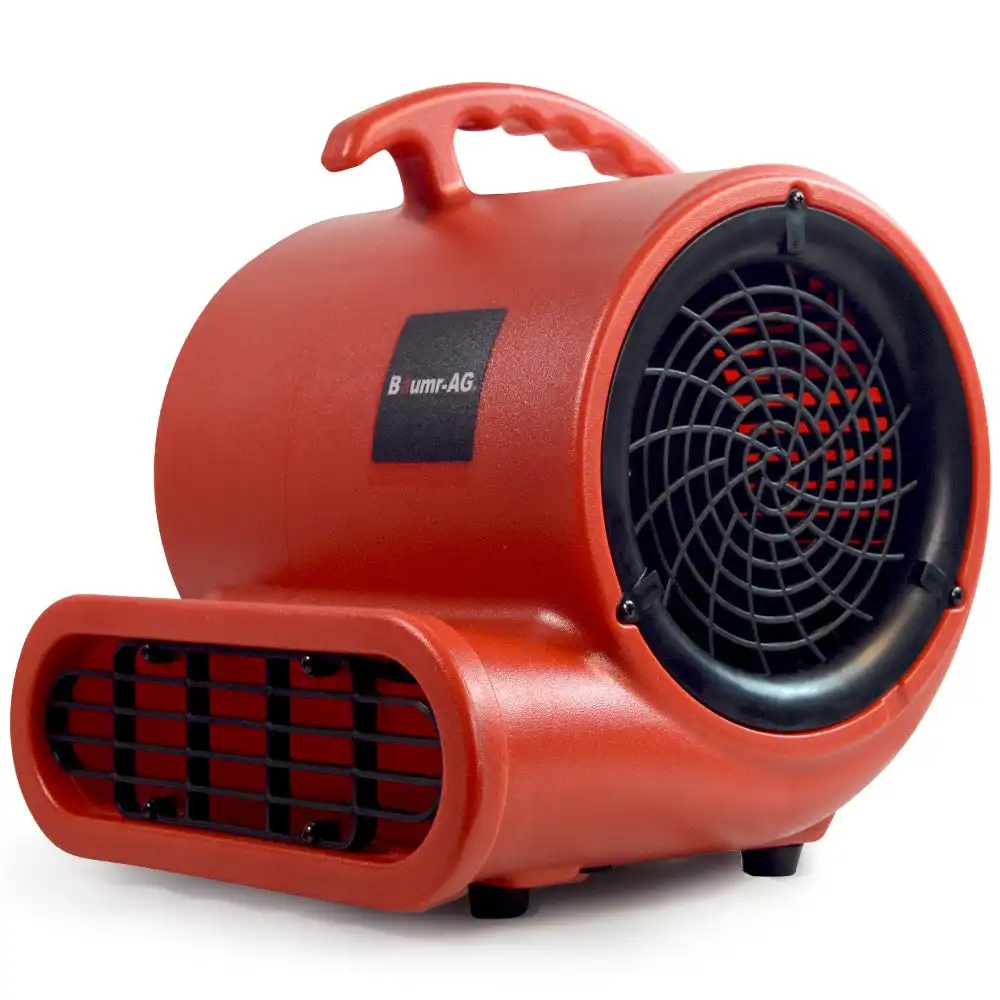 Baumr-AG Carpet Floor Dryer Air Mover Blower Fan, 3-Speed, 700CFM, Commercial/Home