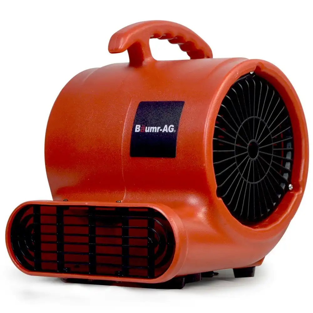 Baumr-AG Carpet Floor Dryer Air Mover Blower Fan, 3-Speed, 800CFM, Commercial/Home