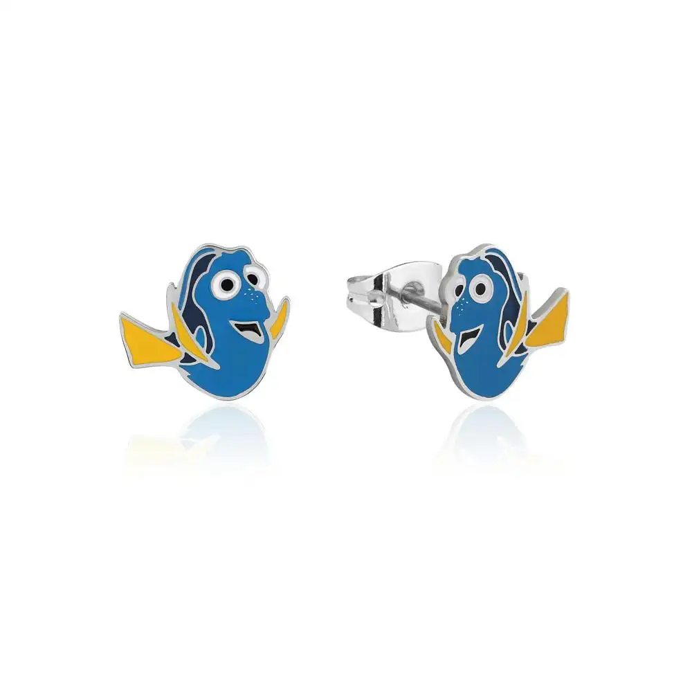 Disney Finding Nemo Stainless Steel Dory Stud Earrings