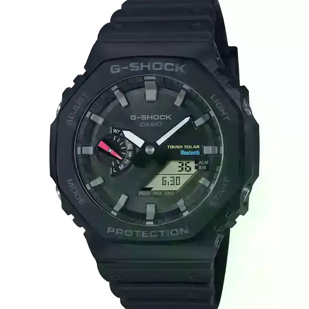 G-Shock GAB2100-1A Carbon Core Bluetooth Solar 'CasiOak'