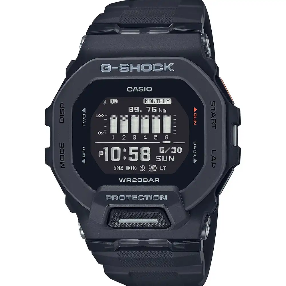 G-Shock GBD200-1 G-Squad Black Smart Phone Link