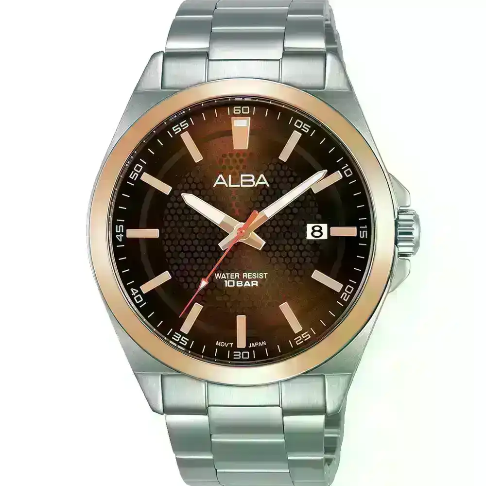 Alba AS9P12X Stainless Steel Mens Watch