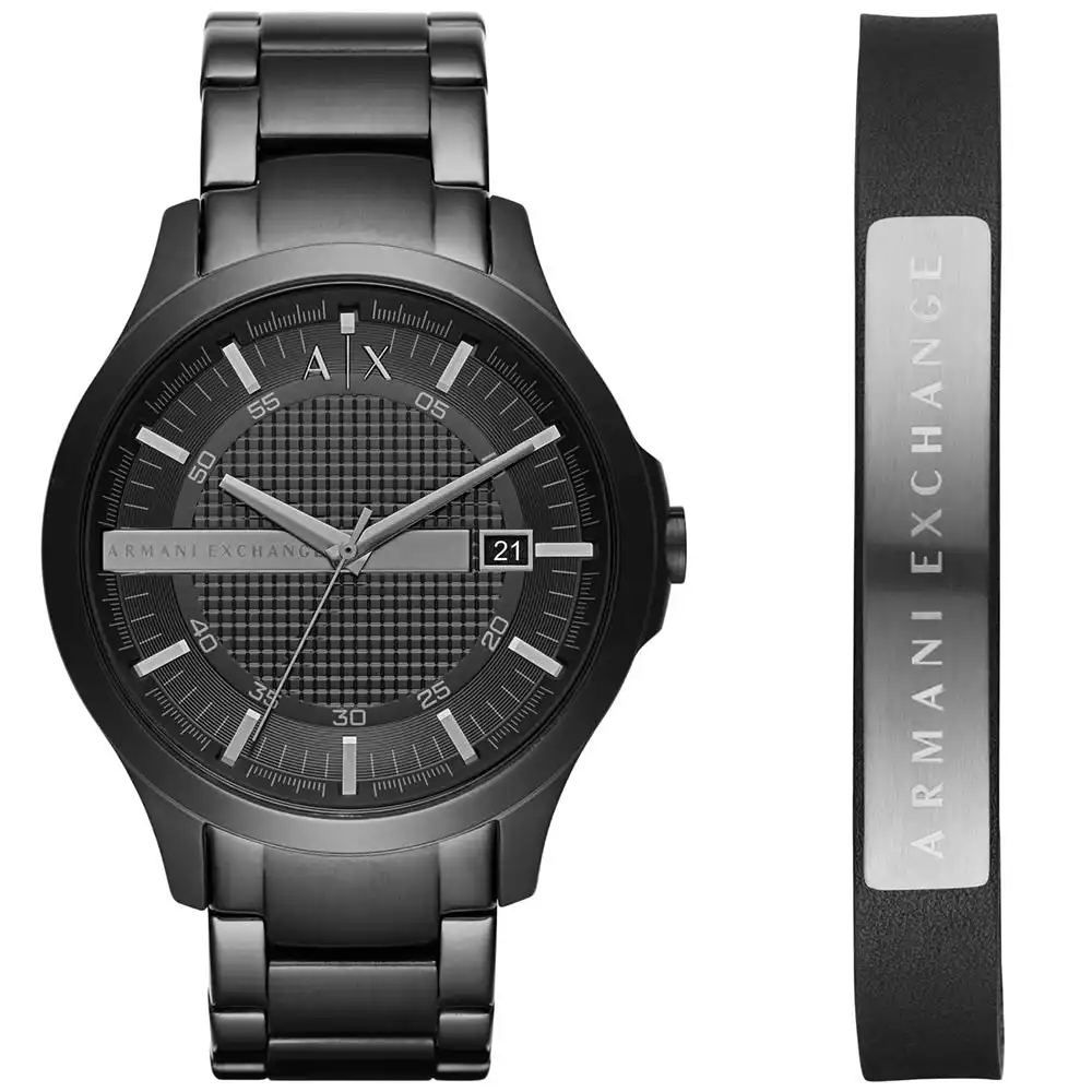 Armani Exchange AX7101 Watch & Bracelet Gift Set