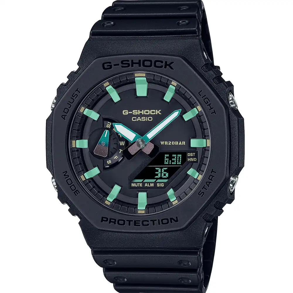 G-Shock GA2100RC-1 Casioak "Black & Rust" Black Resin Mens Watch