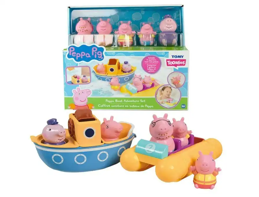 Peppa Pig Peppa's Boat Adventure Set