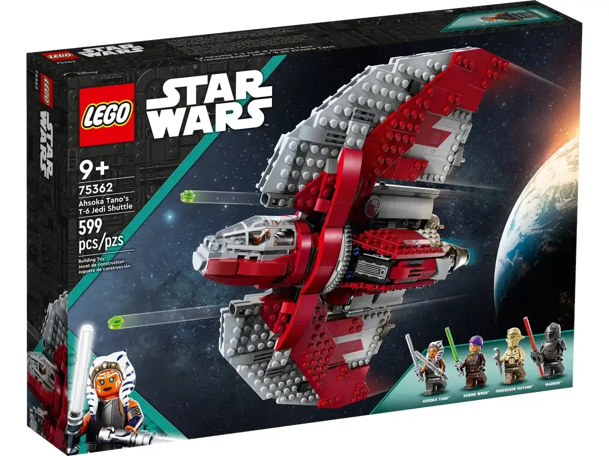 LEGO Star Wars Ahsokas T-6 Jedi Shuttle 75362