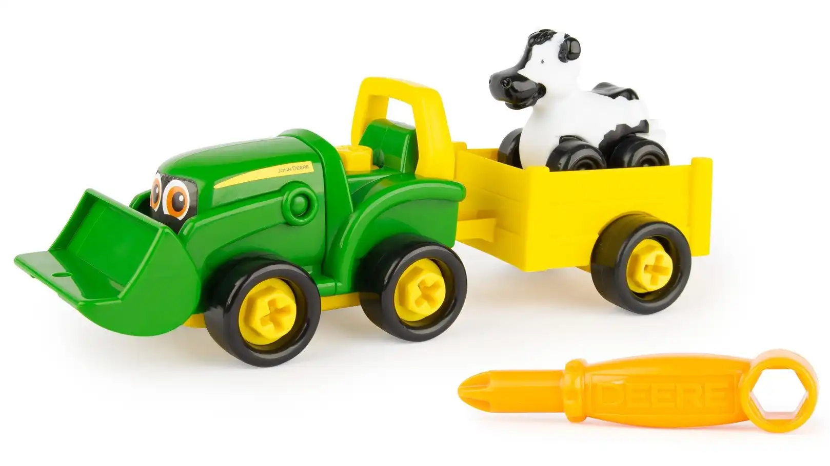 John Deere Build A Buddy Bonnie Tractor with Wagon