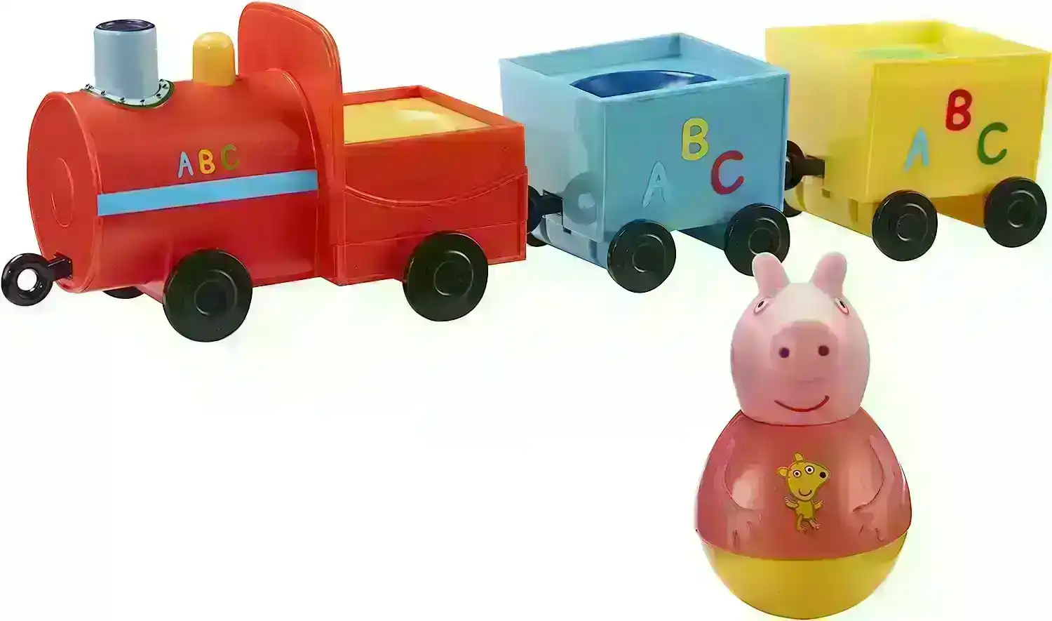 Peppa Pig Weebles Pull Along Wobbily Train