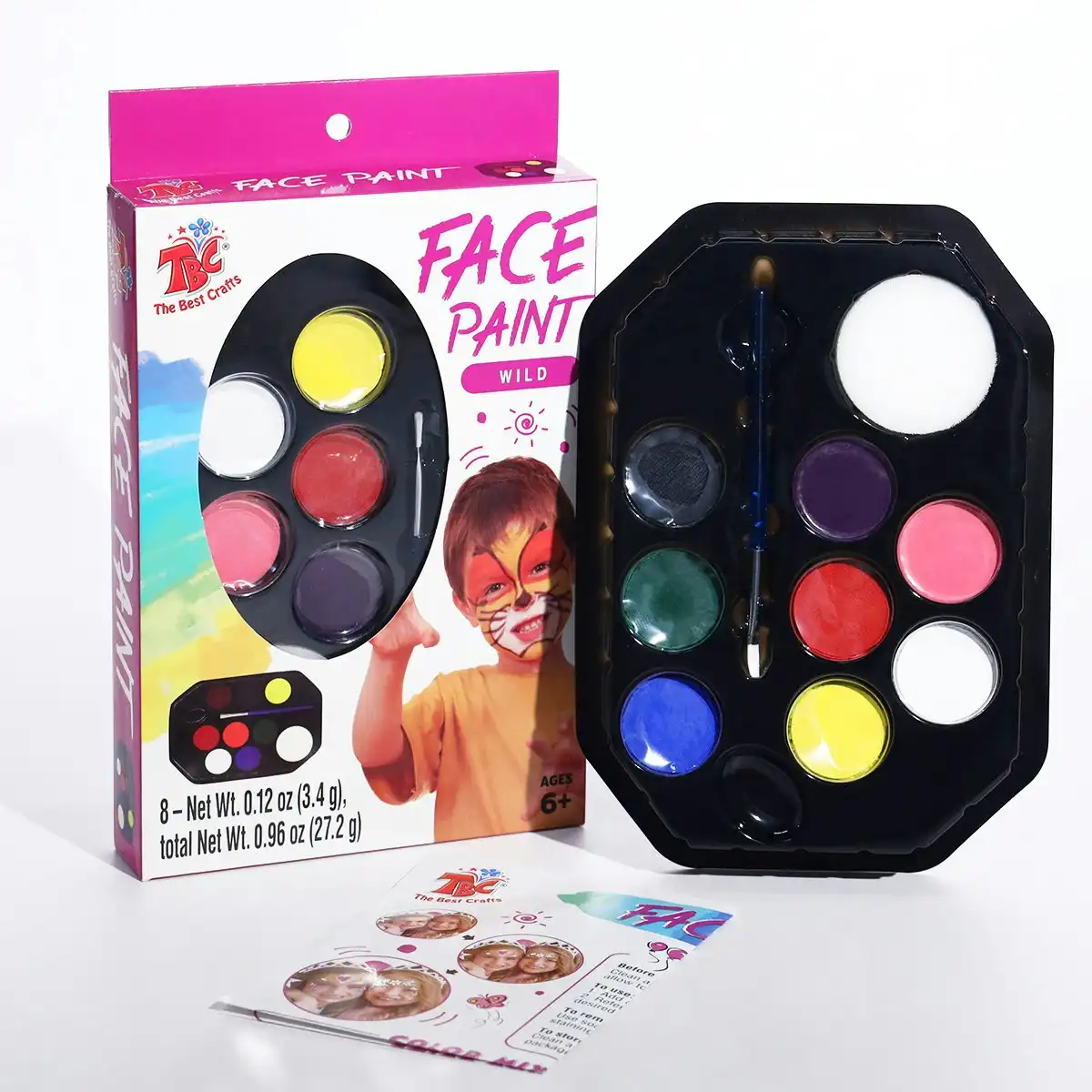 The Best Craft Face Paint - Wild