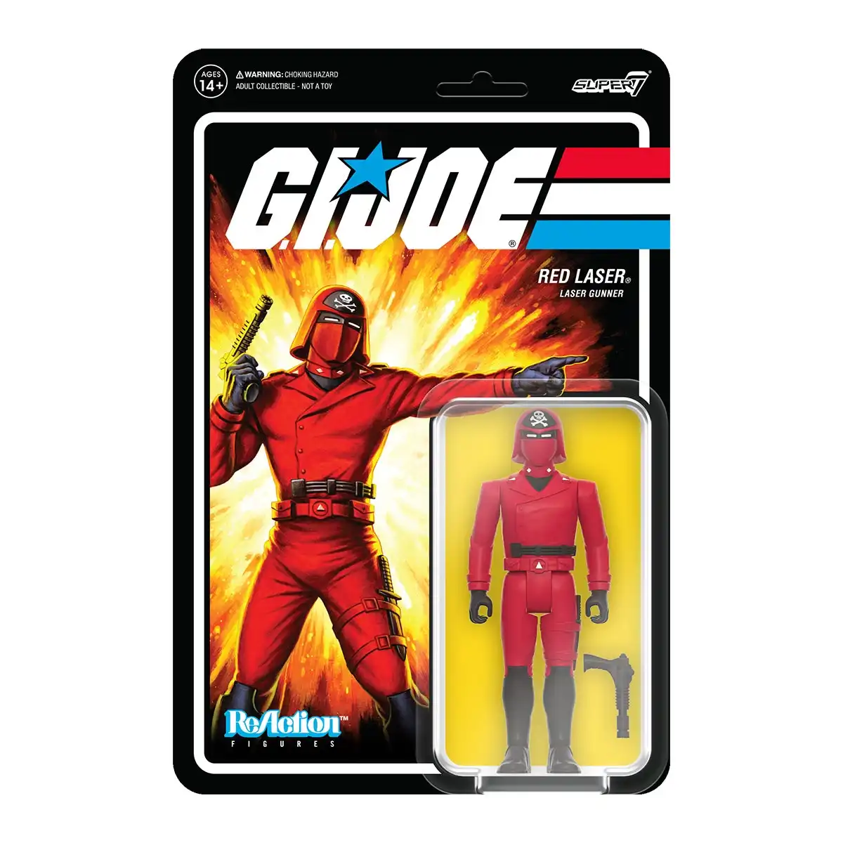G.I. Joe ReAction Figures Wave 5Red Laser