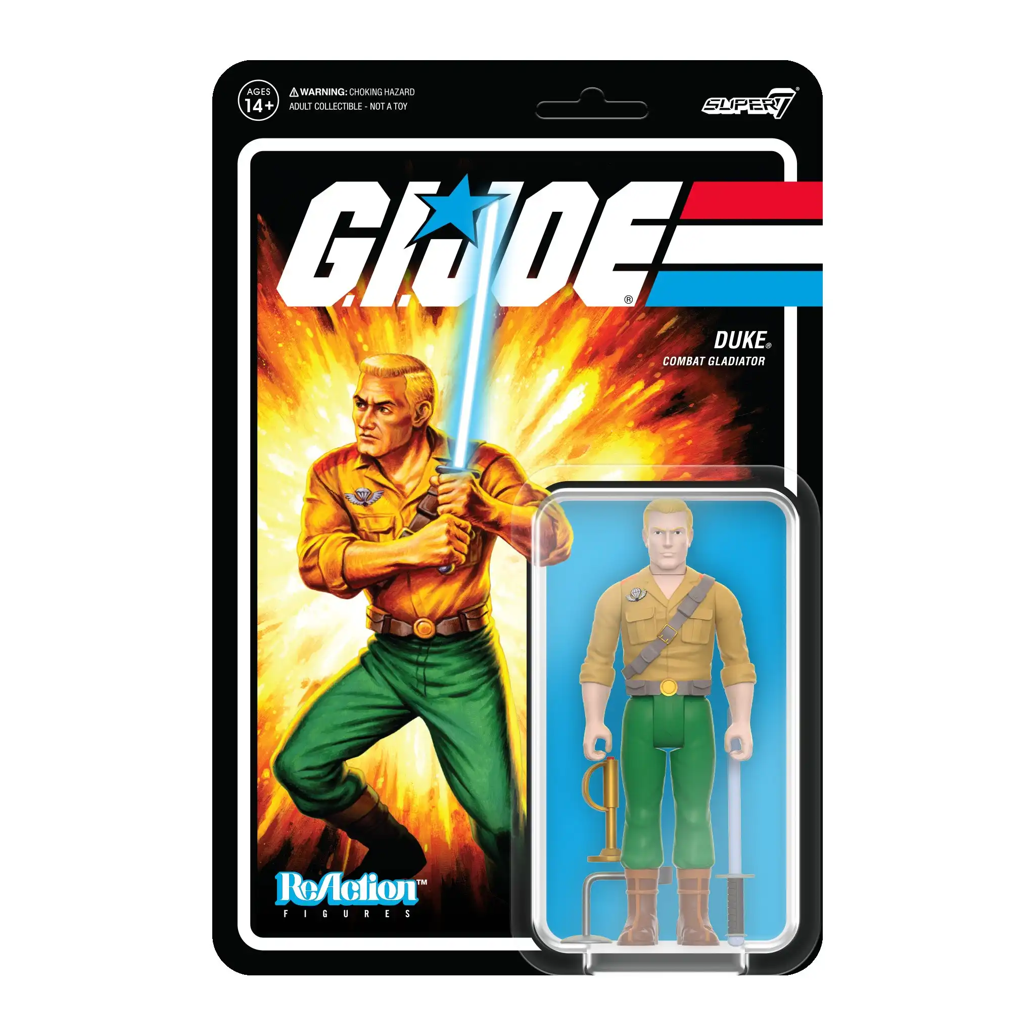 G.I. Joe ReAction Figures Wave 5Duke (Combat Gladiator)