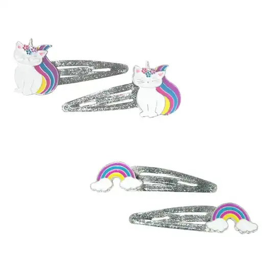 Rainbow Caticorn Snapclips