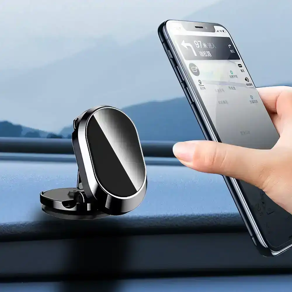 Car Folding Magnetic Phone Holder Dashboard Navigation Holder