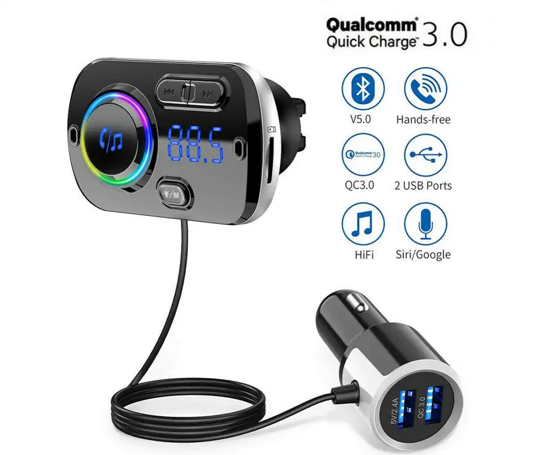 Car Bluetooth FM Transmitter for Auto Handsfree mp3 Player Bluetooth Transmitter