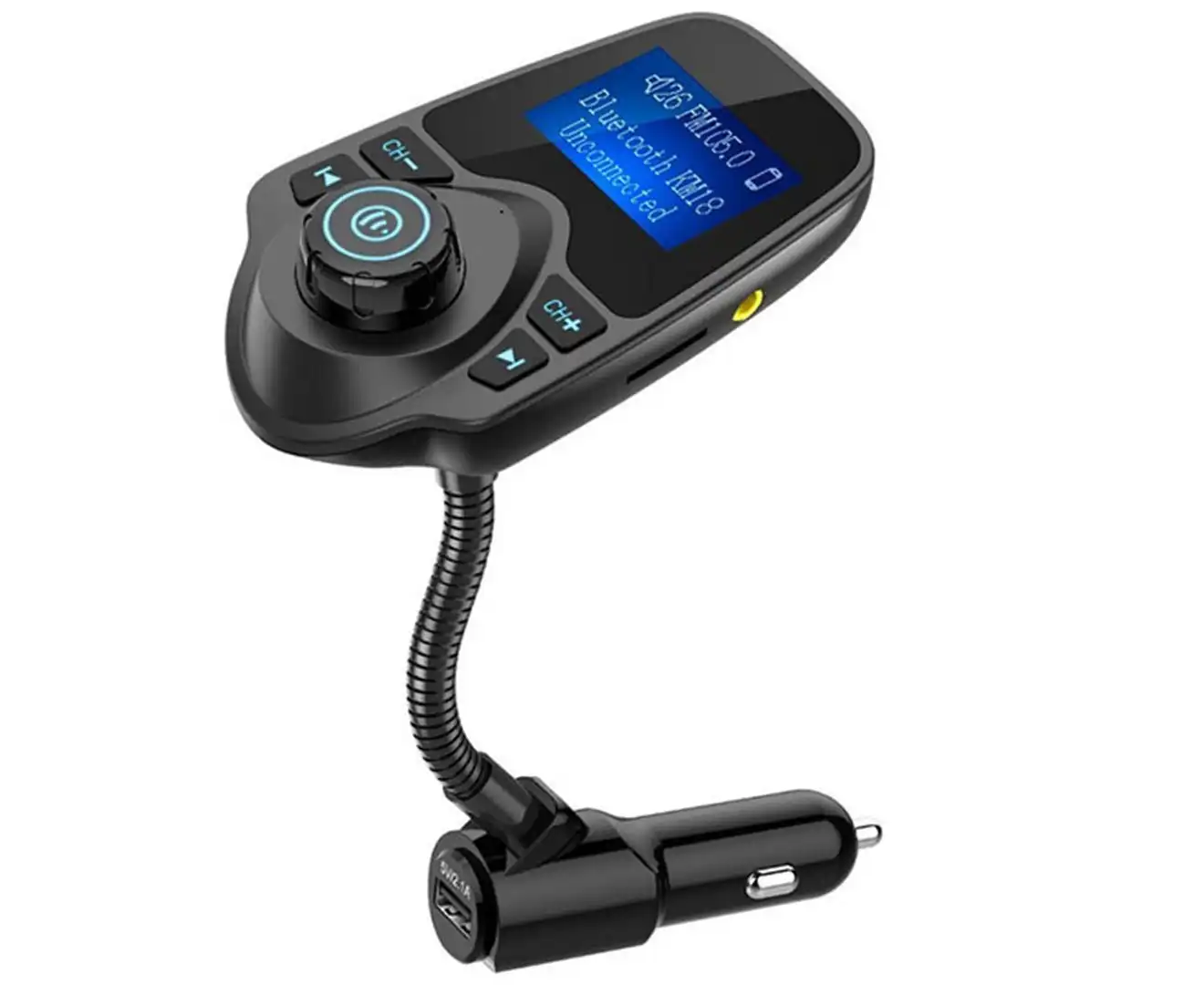 Bluetooth Car FM Transmitter Audio Adapter Receiver Wireless Handsfree Car Kit