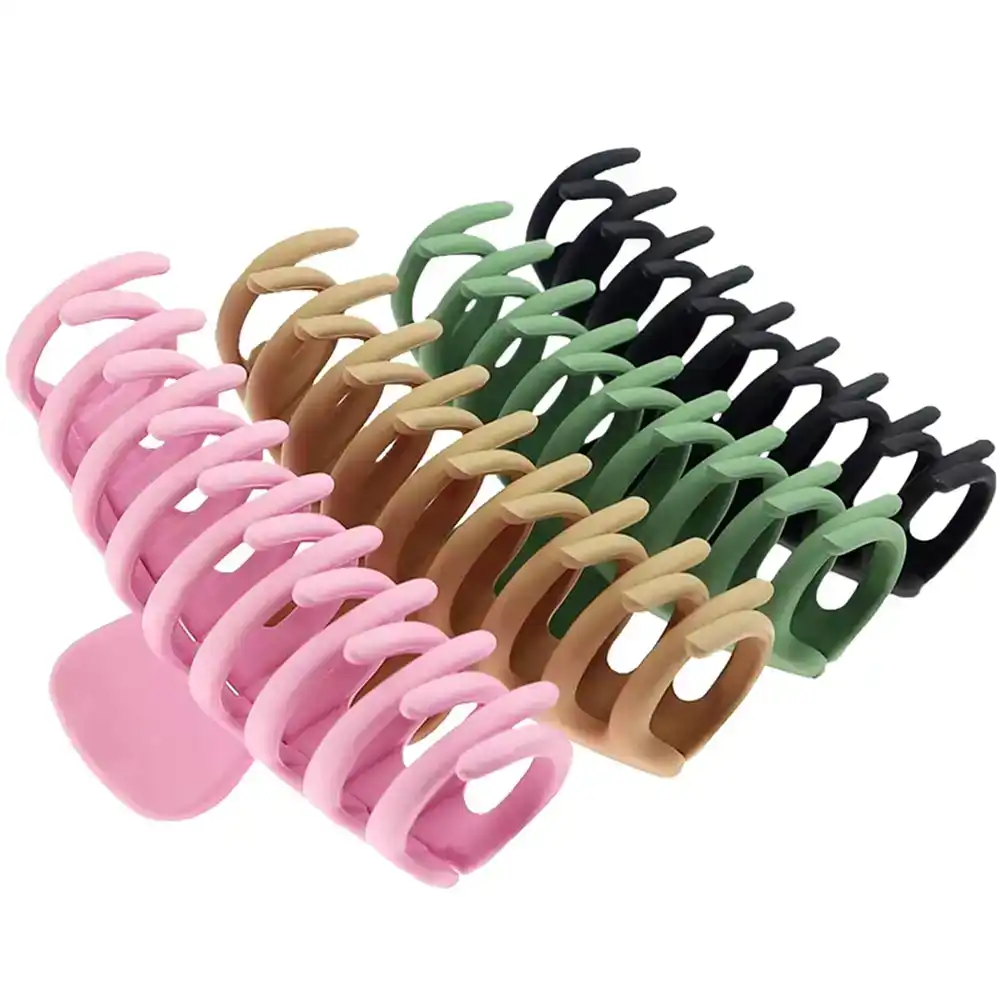 4 Pack Large Hair Clip For Thick Hair Girls Hair Clips Claw Big Hair Clips