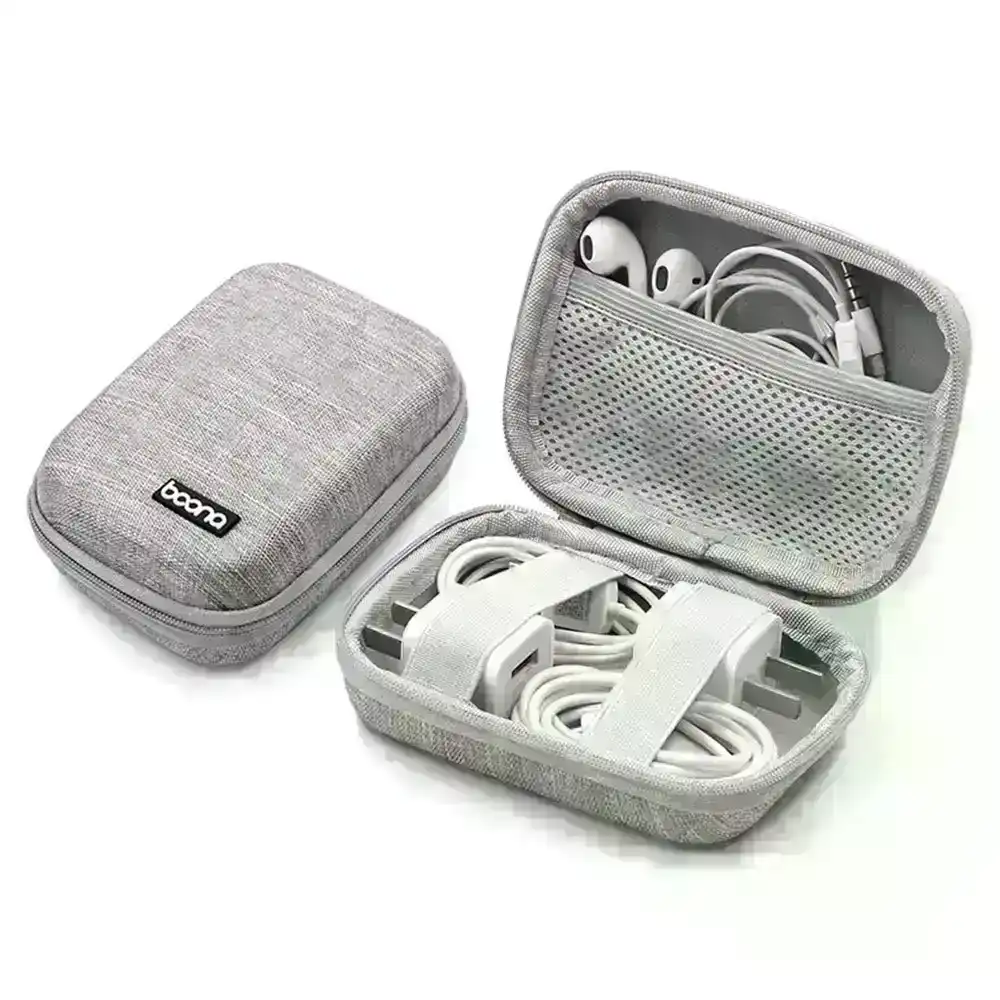 Bluetooth Headset Storage Bag Phone Data Cable Charger Storage Box