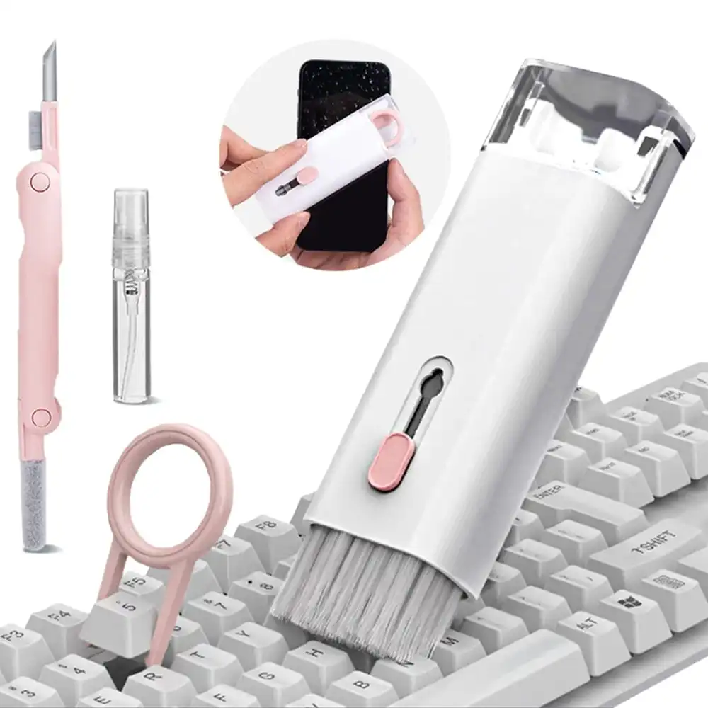 7 in 1 Multifunctional Computer Keyboard Cleaning Brush Earbuds Cleaning Pen
