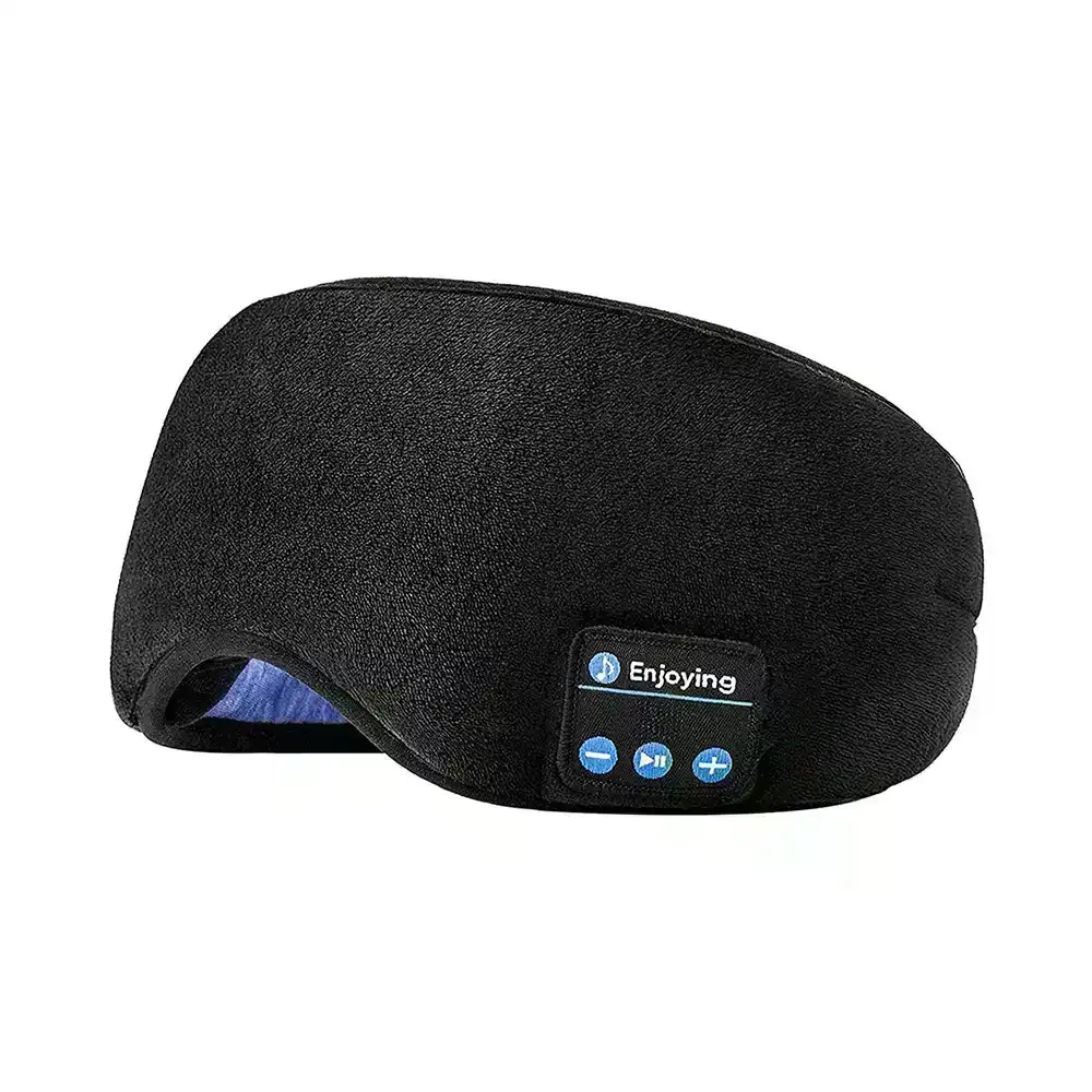 Eye Mask Wireless Bluetooth 5.0 Stereo Headphones Earphone Sleep Music Mask