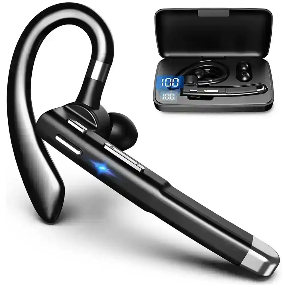 Bluetooth Earphone Wireless Headset with Charging Case LED Display