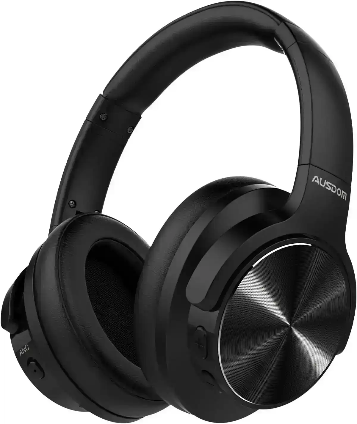 Ausdom E9 Active Noise Cancelling Headphones Wireless Bluetooth Foldable Over Ear Headphones