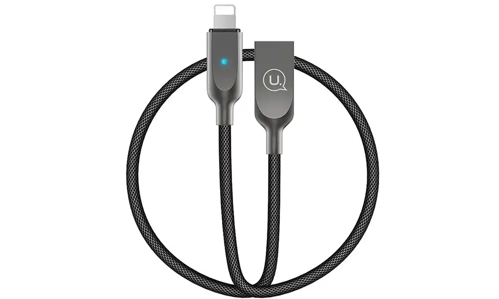 USAMS Auto Disconnect Lighting USB Charging Cable for iPhone or iPad