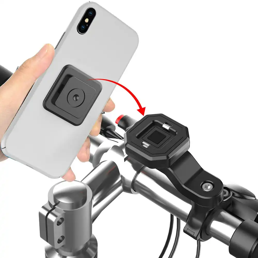 Simple Motorcycle Bike Phone Holder Adjustable Bicycle Handlebar Mount Bracket
