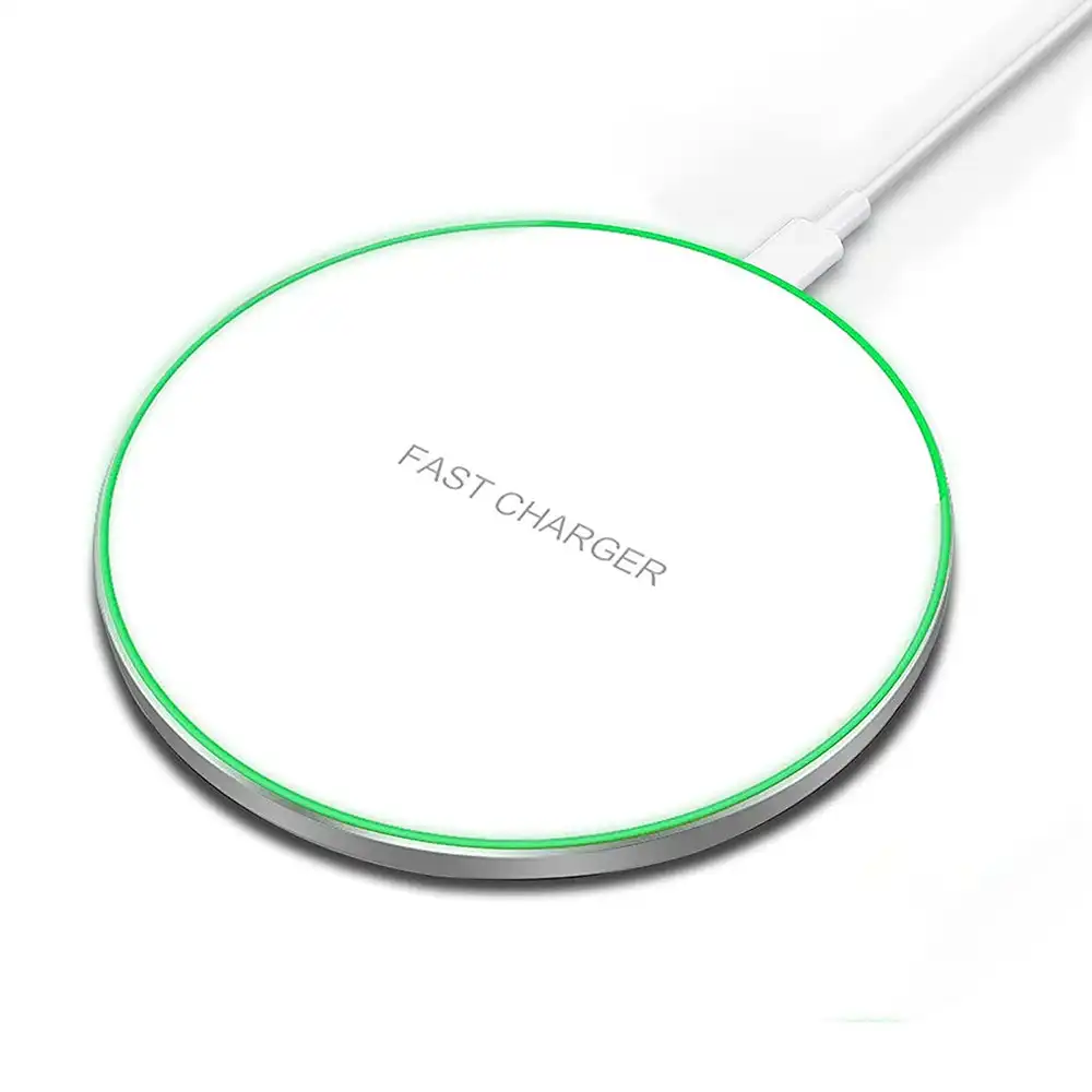 Wireless Charger Qi Fast Wireless Charging Pad Compatible with iPhone Samsung