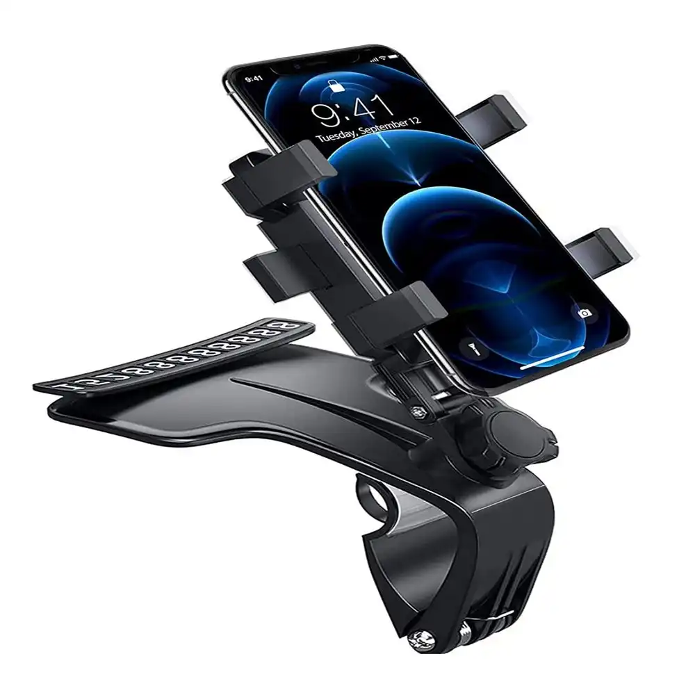 360 Adjustable Rotation Car Phone Holder Mount Compatible with All Smartphone