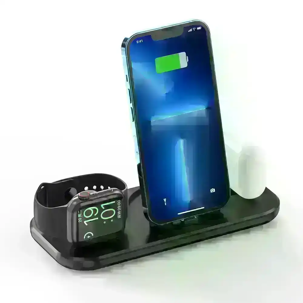 3-in-1 Foldable Charging Station For iPhone, iWatch And Airpods
