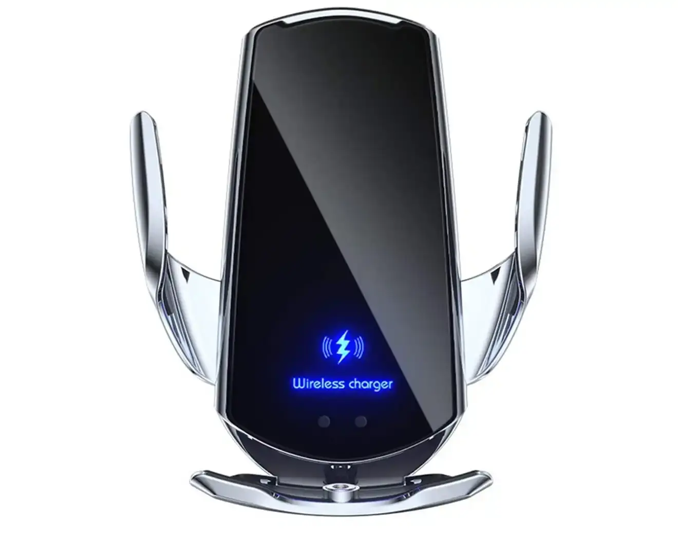 15W Qi Automatic Magnetic Car Wireless Charger USB Infrared Sensor Phone Holder