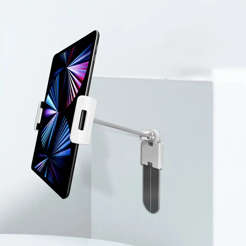 Adjustable Aluminum Alloy Mobile Phone/Tablet Computer Wall-Mounted Bracket