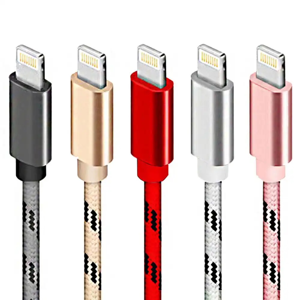 5X Fast USB Cable Charger cord Charging For iPhone 14 13 12 11 Pro Max XR iPad