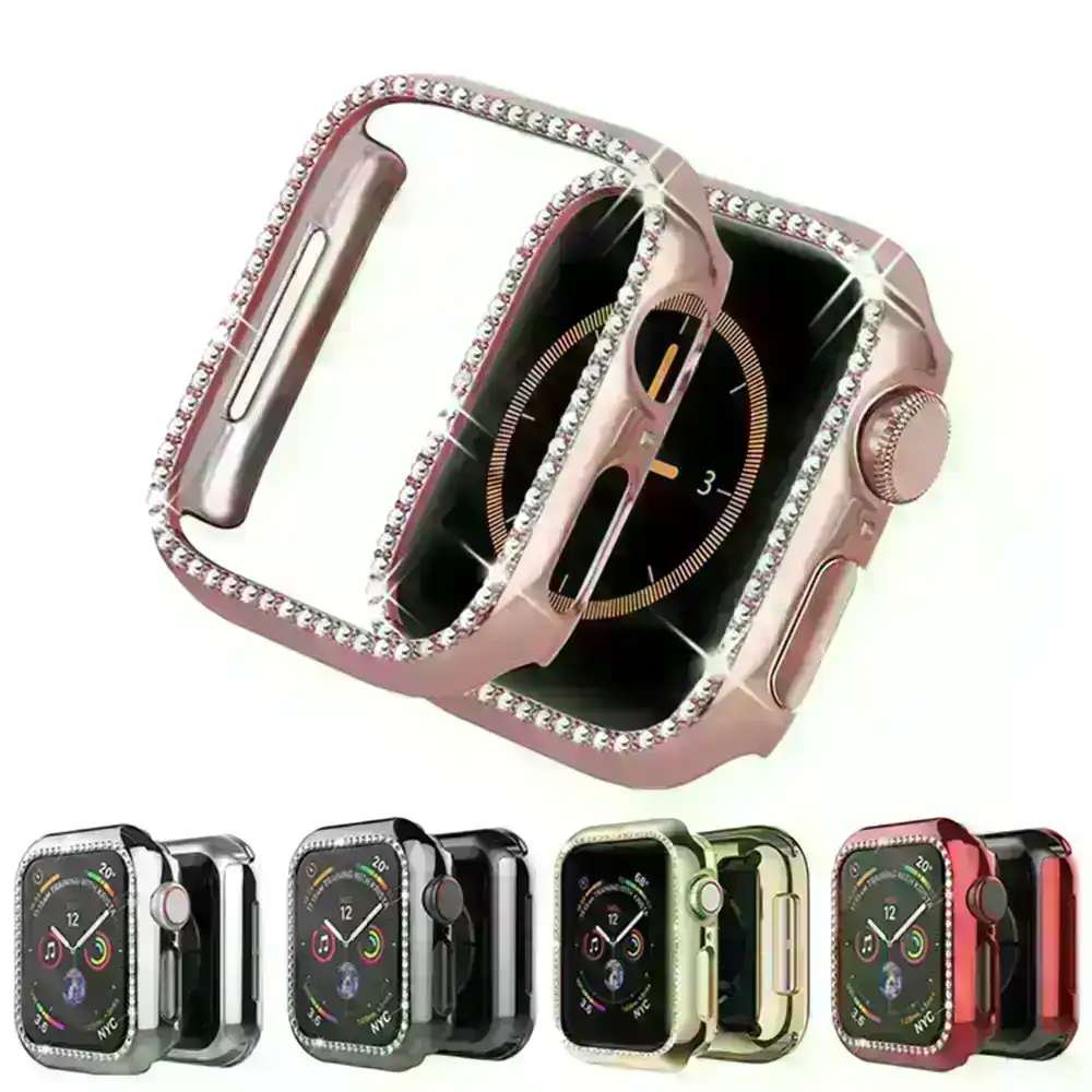 5 Pack Crystal Bling Rhinestone Case for Apple Watch 38/40/42/44MM