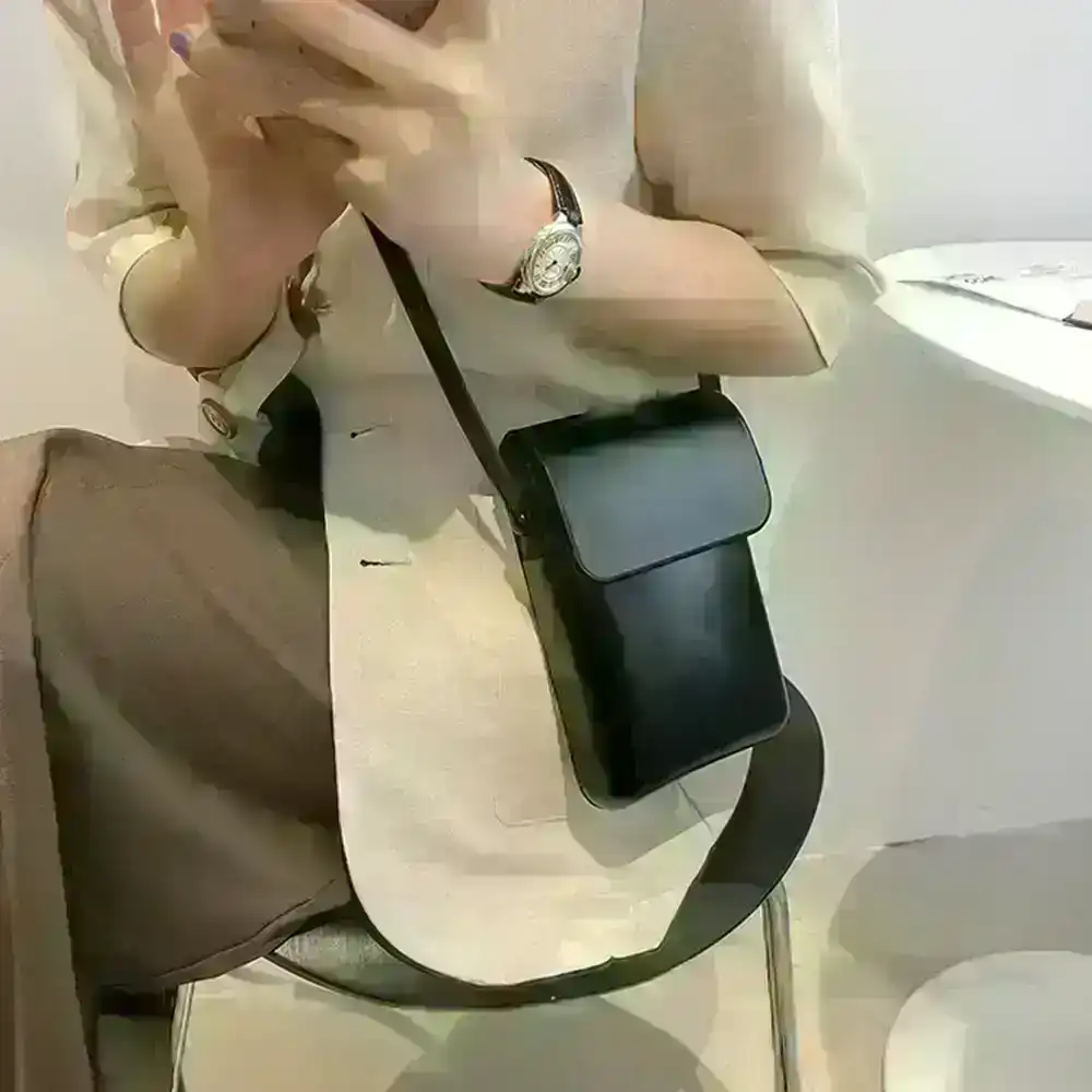 Mobile Phone Bag Messenger Small Bag Female Wild Vertical Shoulder Bag