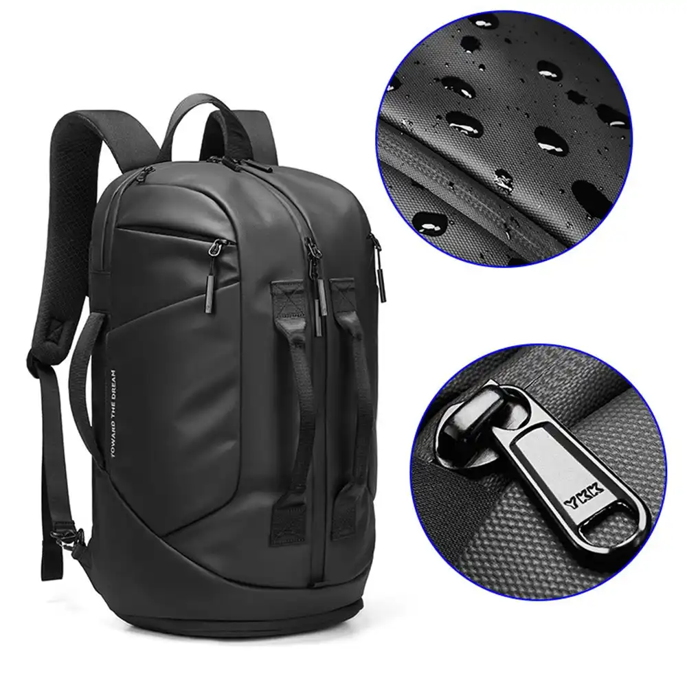 Large Capacity Travel Backpack Men's Outdoor Hiking Bag Waterproof Backpack