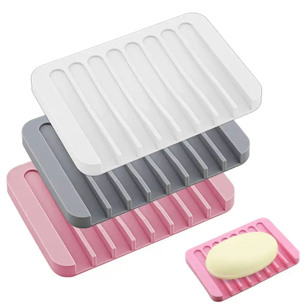 Soap Dish Shower Waterfall Soap Tray Soap Saver Soap Holder For Bathroom