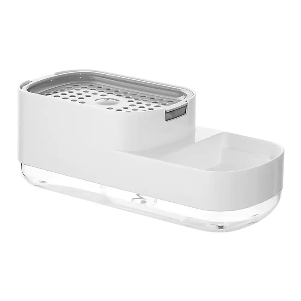 Kitchen Soap Lotion Dispenser Detergent Dispenser Soap Box Sponge Storage Box