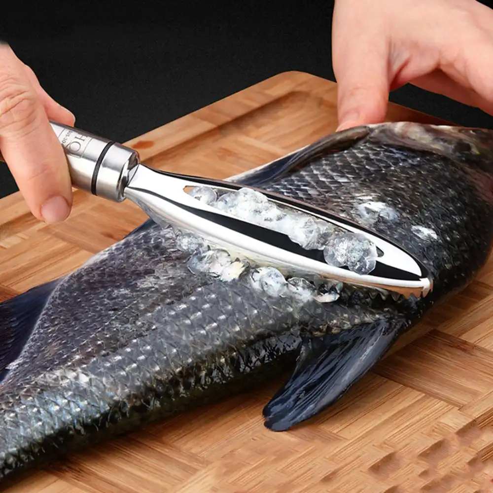 Stainless steel fish scale scraper household fish scale scraping tool