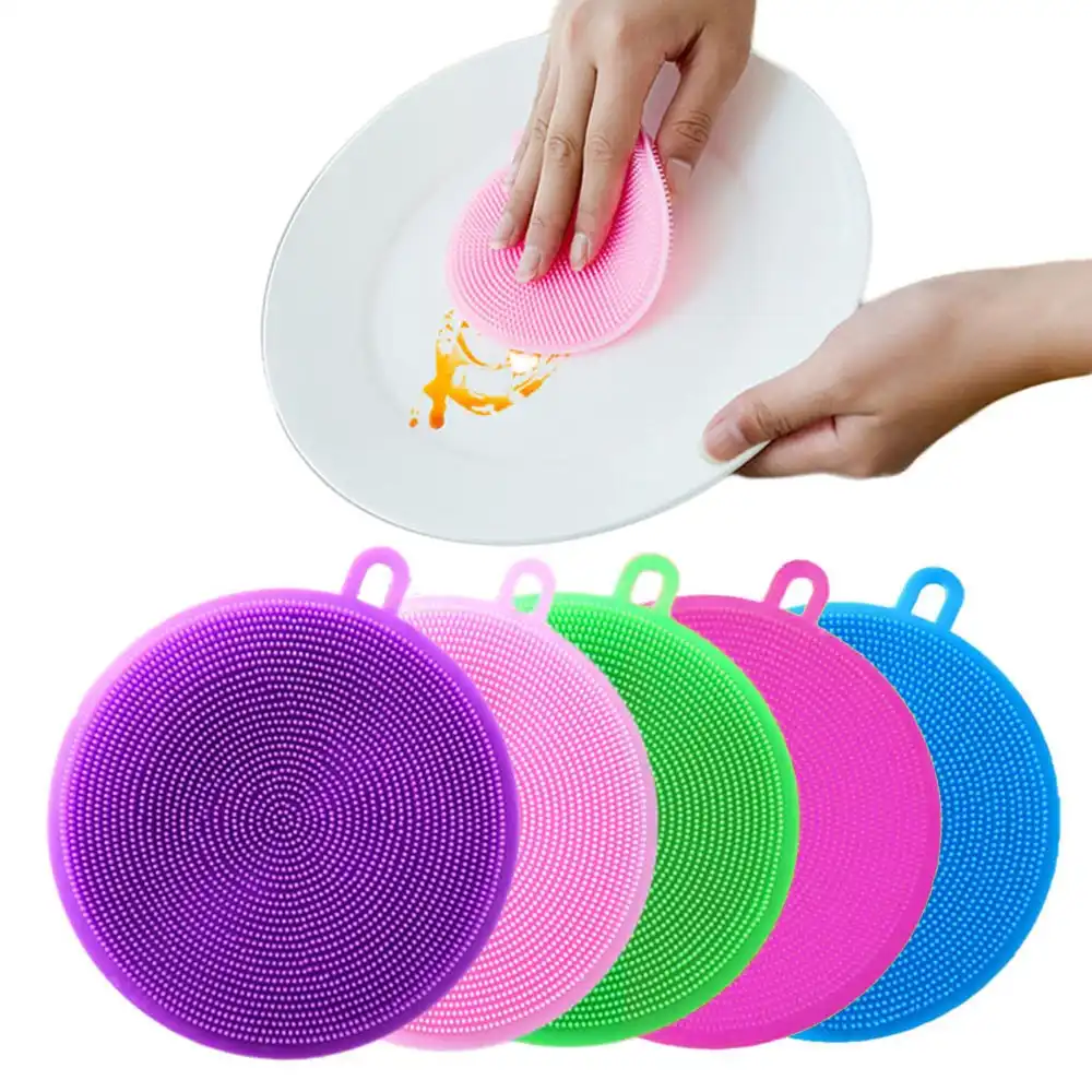 5 pack multi-functional kitchen double sided cleaning brush