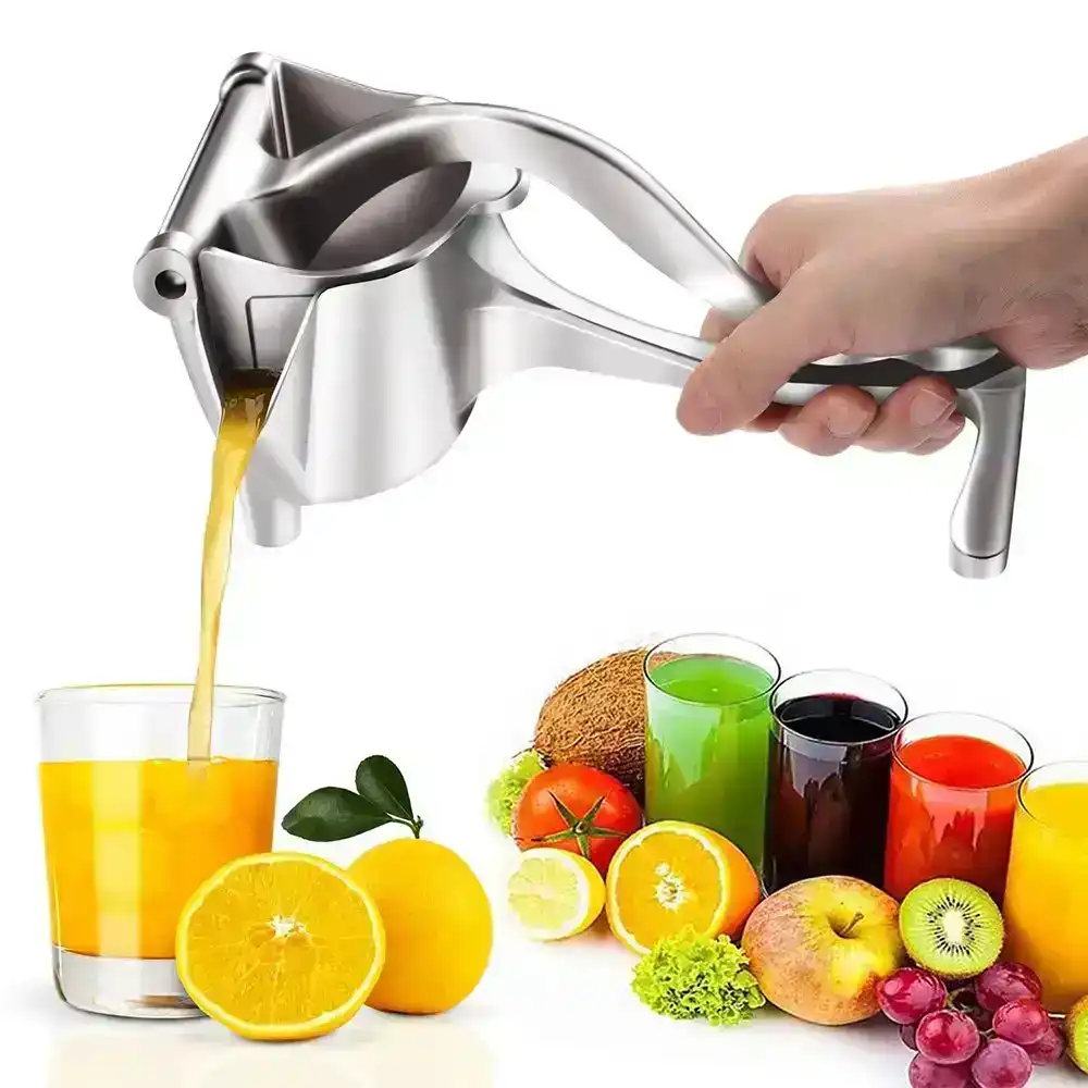 Stainless Steel Manual Juicer Hand Alloy Fruit Squeezer Juicer Extractor