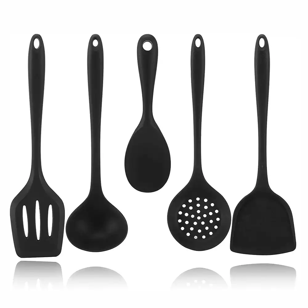 5 pcs Silicone non-stick cookware spatula set kitchenware set