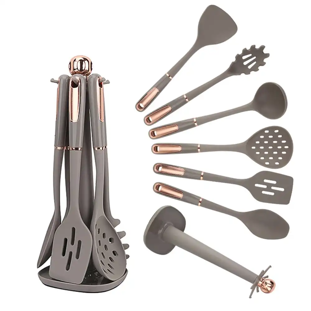 ABS Handle Silicone Spatula Set Shovel Spoon Plastic Silicone Kitchen Utensils