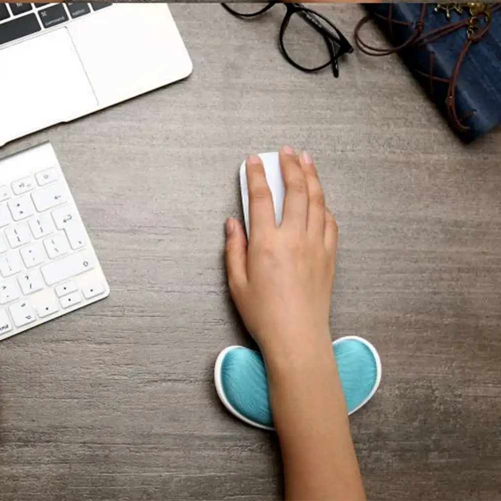 Memory Foam Mouse Wrist Rest Pad Slow Rebound Wrist Mouse Pad Durable Comfortable