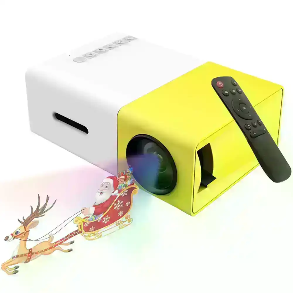 YG300 Mini Portable LED Projector for Home Theater Movie