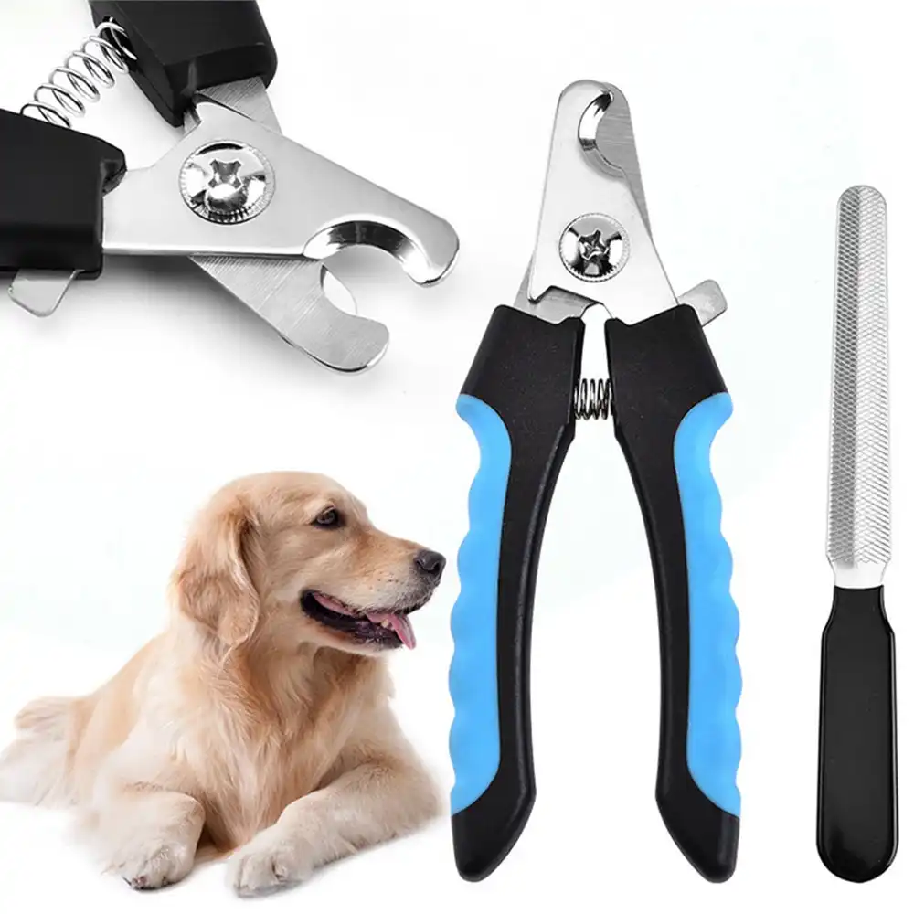 Pet Dog Nail Clipper Cutter Stainless Steel Grooming Scissors Clippers