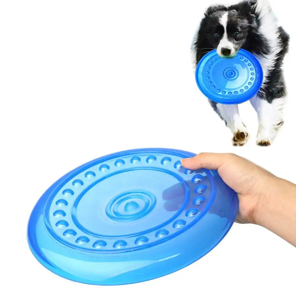 Dog outdoor training flying saucer toy for small medium large Dog
