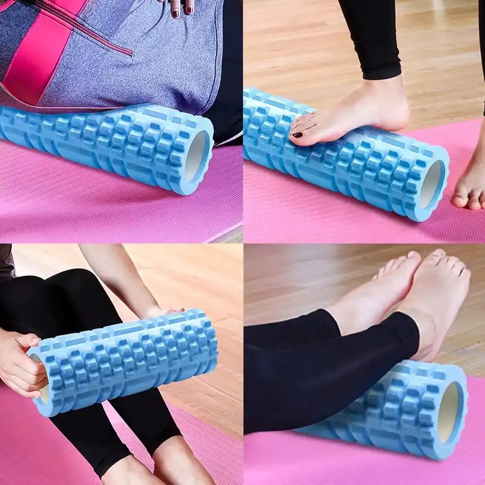 Yoga Column Gym Fitness Foam Roller Pilates Yoga Exercise Muscle Massage Roller